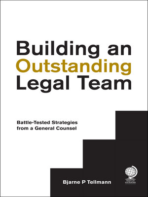 cover image of Building an Outstanding Legal Team